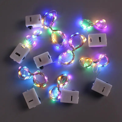 spark world 40 LEDs 4 m Multicolor Flickering, Steady String Rice Lights(Pack of 1)