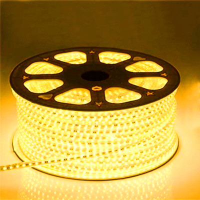 Kingdom 3550 LEDs 45 m Yellow, White Steady Strip Rice Lights(Pack of 1)