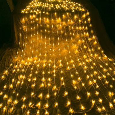 WBD 96 LEDs 10 m Yellow Color Changing Bulb Rice Lights(Pack of 1)