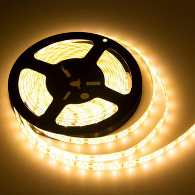 Illuminator 192 LEDs 4 m Yellow Steady Strip Rice Lights(Pack of 1)