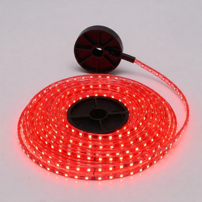 Moonlight 120 LEDs 10 m Red Steady Strip Rice Lights(Pack of 1)