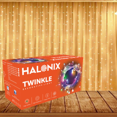 HALONIX 46 LEDs 10 m Yellow Steady String Rice Lights(Pack of 1)