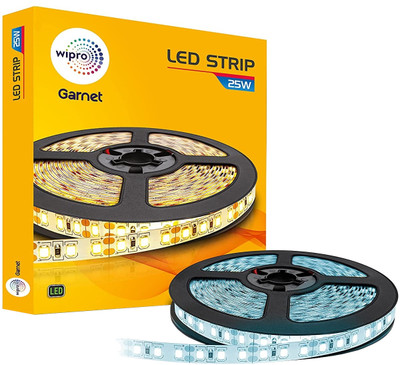 Wipro 300 LEDs 197.24 inch Blue Steady Strip Rice Lights(Pack of 1)