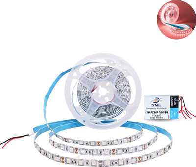 D'Mak 1 LEDs 5 m Red Flickering Bulb Rice Lights(Pack of 1)