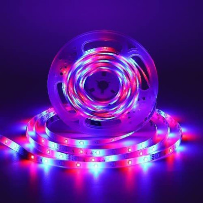 WunderVoX 160 LEDs 4 m Multicolor Color Changing, Flickering, Steady Strip Rice Lights(Pack of 1)