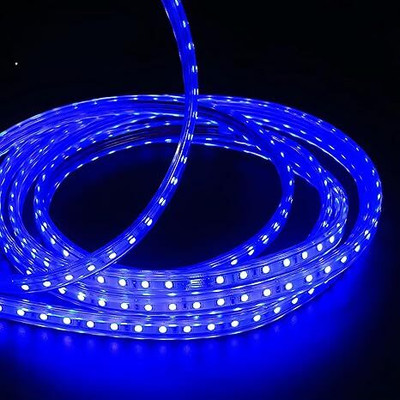 SAVORADE 120 LEDs 5 m Blue Steady Strip Rice Lights(Pack of 1)