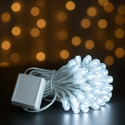 SIRA 30 LEDs 20 m White Steady Bulb Rice Lights(Pack of 1)
