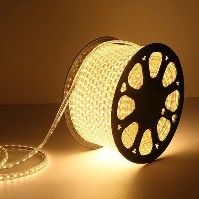 Nuevo 3000 LEDs 25 m Yellow Steady Strip Rice Lights(Pack of 1)