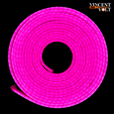 Vincentvolt 600 LEDs 5 m Pink Steady Strip Rice Lights(Pack of 1)