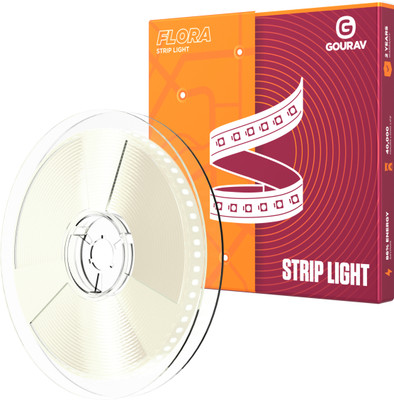 GOURAV 600 LEDs 5 m Transparent Steady Strip Rice Lights(Pack of 1)