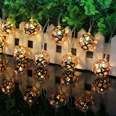 PESCA 16 LEDs 3 m Yellow Steady Diya Rice Lights(Pack of 1)