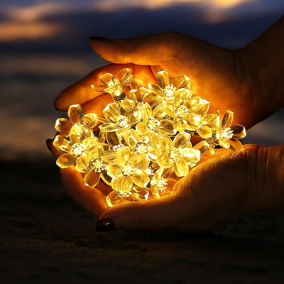 RaajaOutlets 40 LEDs 5.99 m Yellow Steady Flower Rice Lights(Pack of 1)