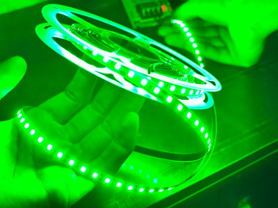 NORTIXON 120 LEDs 5 m White Steady Strip Rice Lights(Pack of 1)