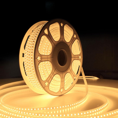 ATULUX 950 LEDs 14 m Yellow, White Steady Strip Rice Lights(Pack of 1)