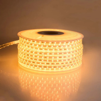 Dr MURECO 6500 LEDs 50 m Gold Steady String Rice Lights(Pack of 3)