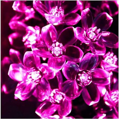 ASNJPOWER 14 LEDs 3 m Pink Steady Flower Rice Lights(Pack of 1)
