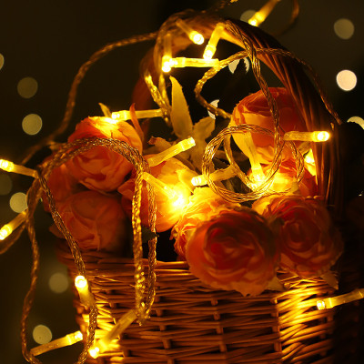 WBD 40 LEDs 9 m Yellow Steady Bulb Rice Lights(Pack of 1)