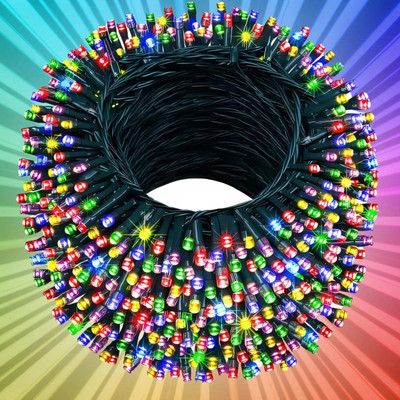 Herikon 55 LEDs 16 m Multicolor Color Changing Ball Rice Lights(Pack of 1)