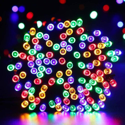 ONIX DELIGHT 48 LEDs 13.5 m Multicolor Flickering Strip Rice Lights(Pack of 1)