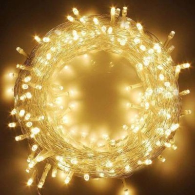 REIRSON 30 LEDs 10 m Yellow Steady String Rice Lights(Pack of 1)