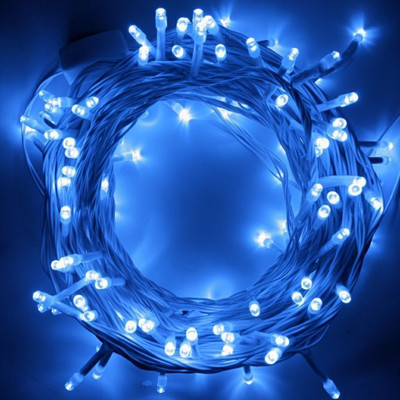 local 40 LEDs 10 m Blue Steady String Rice Lights(Pack of 1)
