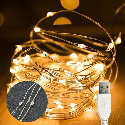 Ascension 58 LEDs 6.7 m Yellow Steady String Rice Lights(Pack of 1)