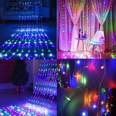 Lobek 300 LEDs 3 m Multicolor Color Changing, Flickering, Steady Bulb Rice Lights(Pack of 1)