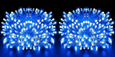 Errol 36 LEDs 11 m Blue Steady String Rice Lights(Pack of 2)