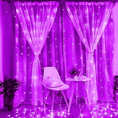 Kingdom 40 LEDs 9 m Purple Steady String Rice Lights(Pack of 1)