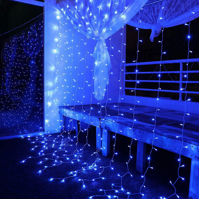MUMU 42 LEDs 12 m Blue Steady Bulb Rice Lights(Pack of 2)