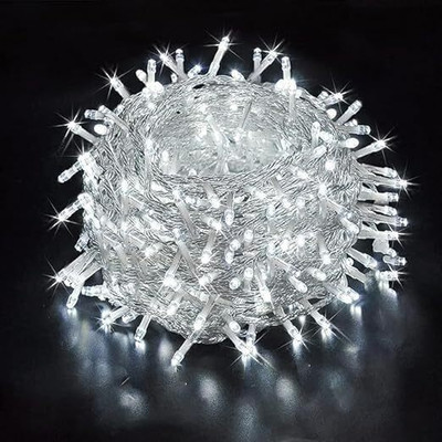 Lexton 40 LEDs 10 m White Steady String Rice Lights(Pack of 50)