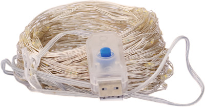 A1 LIGHTS 36 LEDs 10 m Red Flickering String Rice Lights(Pack of 1)