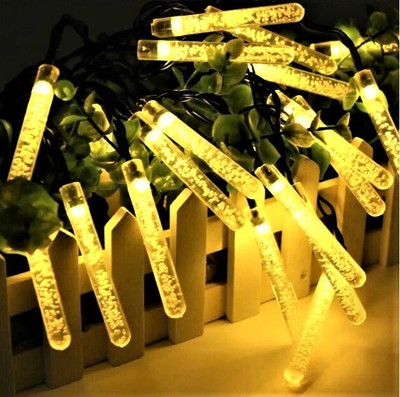 Home Delight 14 LEDs 4 m Yellow Steady String Rice Lights(Pack of 1)