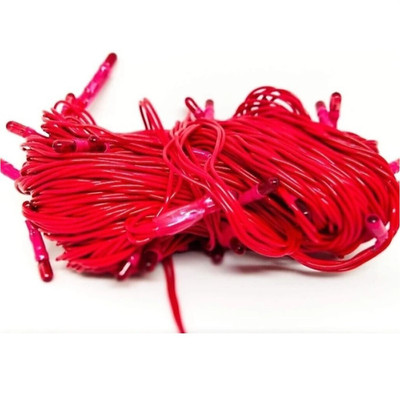 Local Charm 200 LEDs 8 m Red Steady String Rice Lights(Pack of 10)