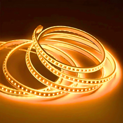 Piano 1200 LEDs 10 m Orange Steady Strip Rice Lights(Pack of 1)