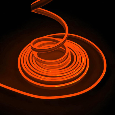 Vespa 600 LEDs 5 m Orange Steady Strip Rice Lights(Pack of 1)