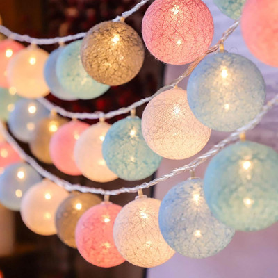 Style Homez 15 LEDs 3 m Yellow Steady, Flickering Ball Rice Lights(Pack of 1)