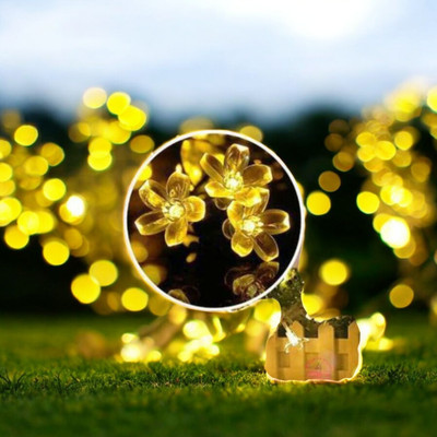 spark world 16 LEDs 3 m Yellow Steady Welcome Rice Lights(Pack of 1)