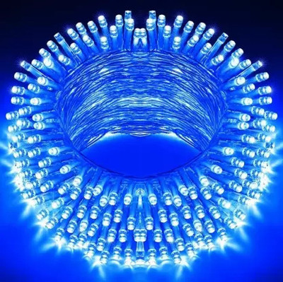 CANDLE 40 LEDs 11 m Blue Steady String Rice Lights(Pack of 4)