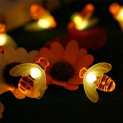 WunderVoX 16 LEDs 2.43 m Orange Steady String Rice Lights(Pack of 1)