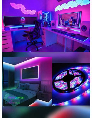 TREXIS 300 LEDs 5 m Multicolor Color Changing Strip Rice Lights(Pack of 1)