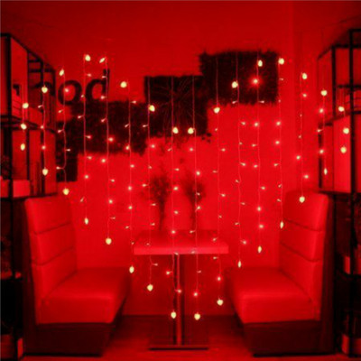 Business Squad 120 LEDs 7 m Red Steady String Rice Lights(Pack of 10)