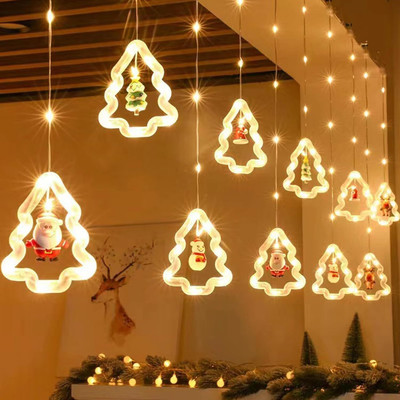 QUACE 138 LEDs 3 m Yellow Flickering, Steady Christmas Tree Rice Lights(Pack of 1)