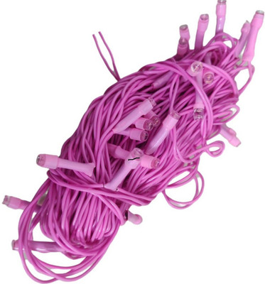 Cosea 42 LEDs 10 m Pink Steady Candy Rice Lights(Pack of 1)