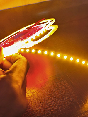NORTIXON 120 LEDs 5 m Yellow Steady Strip Rice Lights(Pack of 1)