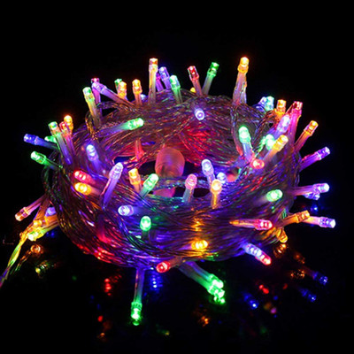 Meneon 20 LEDs 5 m Multicolor Steady String Rice Lights(Pack of 1)