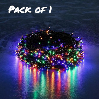 TechPride 44 LEDs 11 m Multicolor Steady String Rice Lights(Pack of 1)