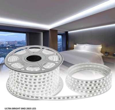 Hybrix 600 LEDs 5 m White Steady Strip Rice Lights(Pack of 1)