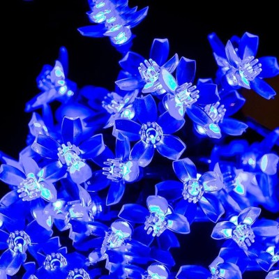 unbrand 20 LEDs 4 m Blue Steady Flower Rice Lights(Pack of 1)