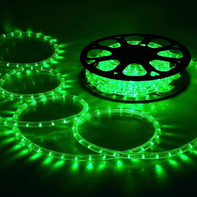 Gesto 2400 LEDs 20 m Green Steady Strip Rice Lights(Pack of 1)